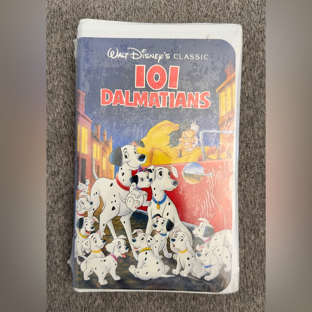 101 Dalmatians VHS (1992) -- Walt Disney Black Diamond Classic Unopened